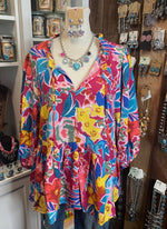 Floral Babydoll Top
