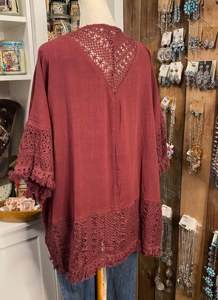 Embroidered Cowgirl Cardigan