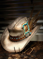 Vintage Cowgirl - Distressed Hat