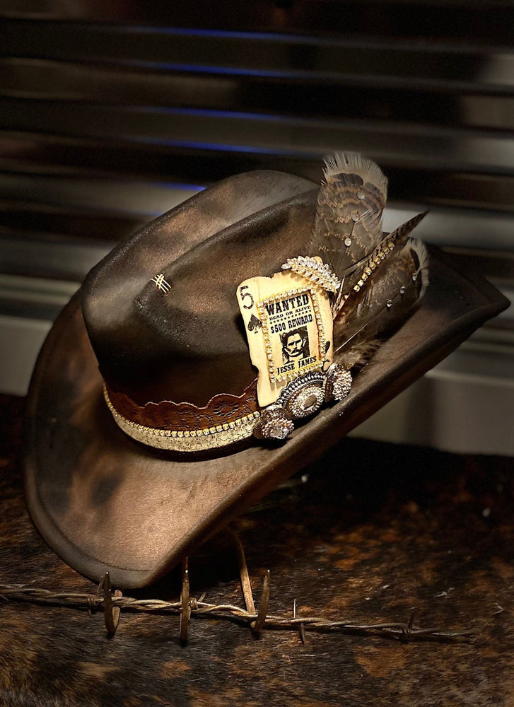 Jesse James- Distressed Hat