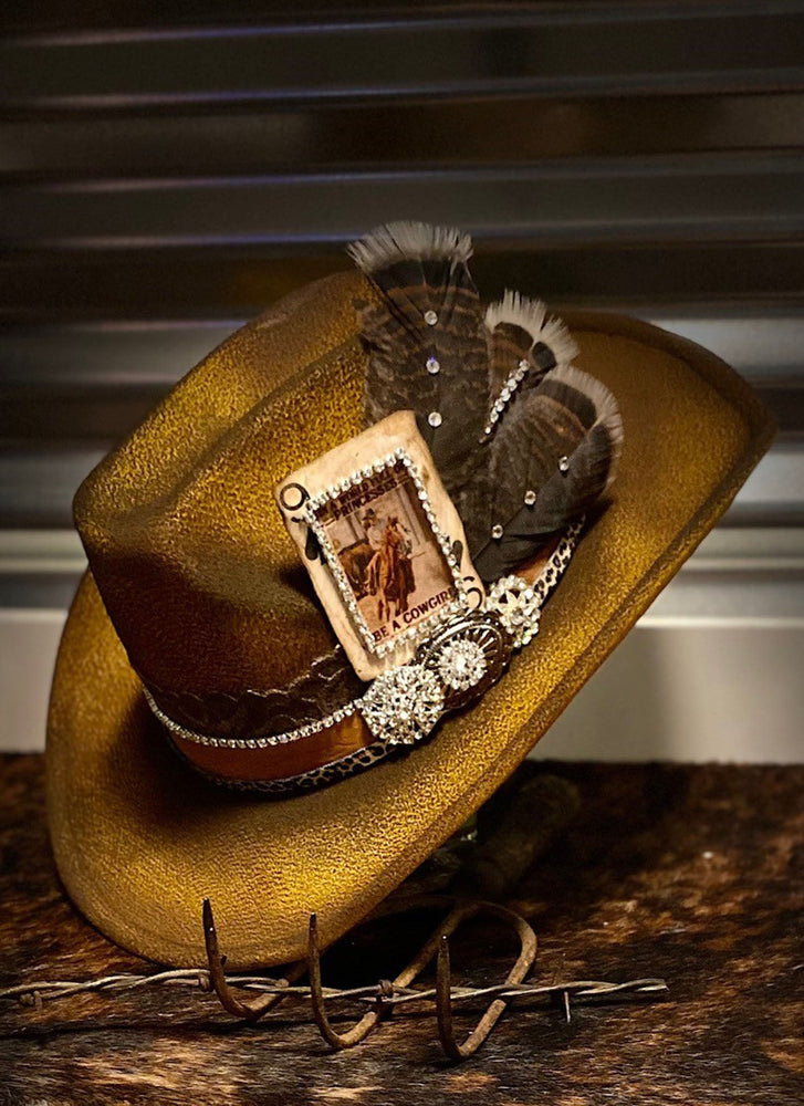 Distressed Cowgirl Hat