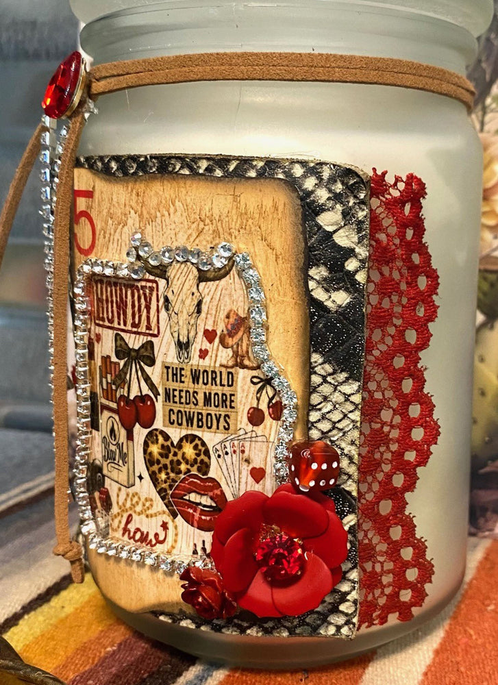 Yee Haw Cowgirl Candle