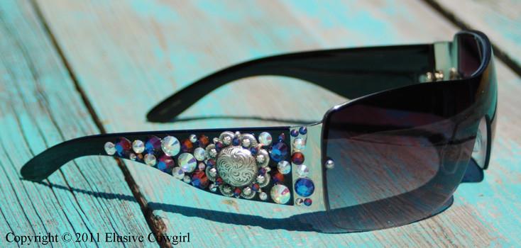 Crystal Cowgirl Sunglasses - Elusive Cowgirl Boutique
