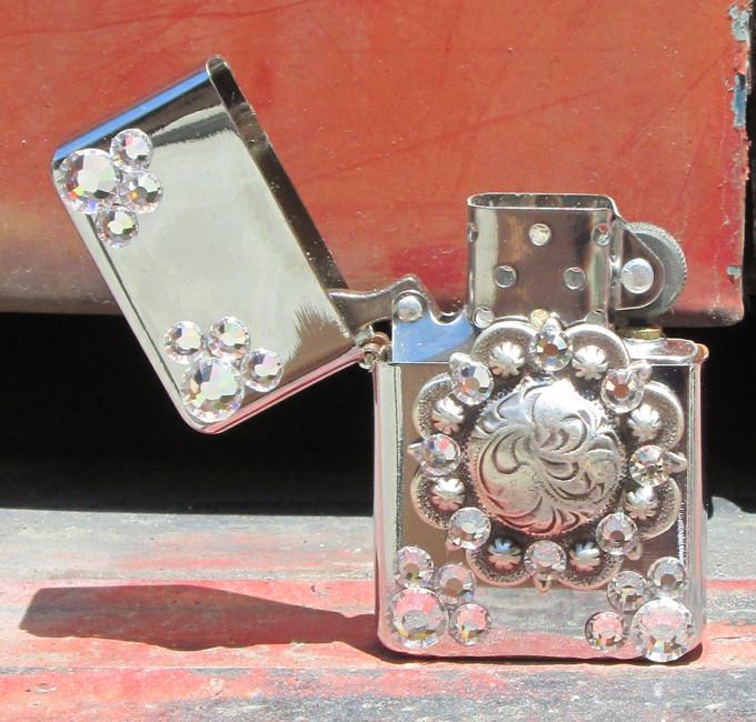Lighter - Metal Concho - Elusive Cowgirl Boutique