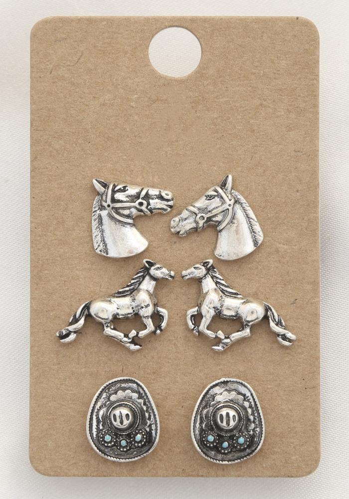 Rodeo Cowgirl Earrings