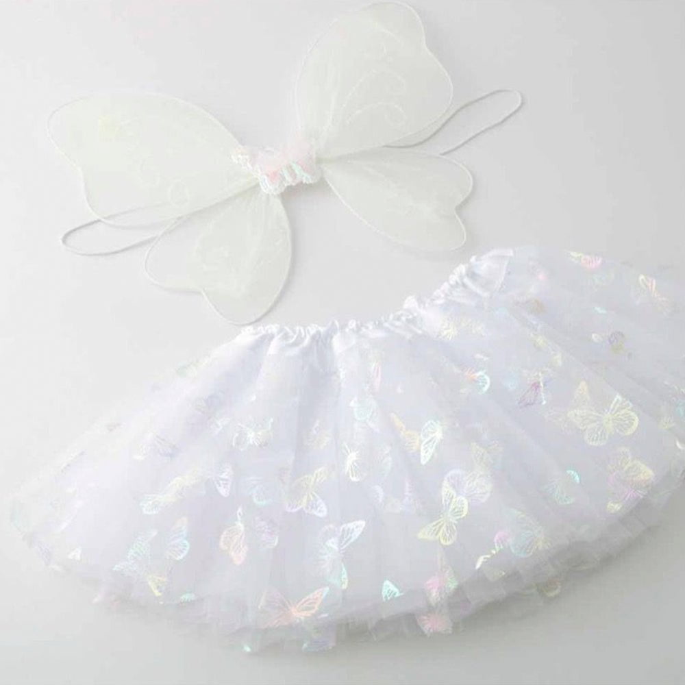 Tulle Skirt And Wings