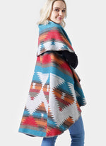 Colorful Aztec Vest