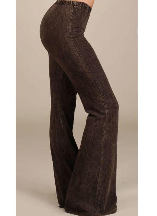 Brown Bell Bottoms - Elusive Cowgirl Boutique
