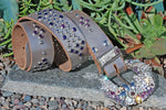 "Vintage Purple Cowgirl Belt & Buckle" - Elusive Cowgirl Boutique