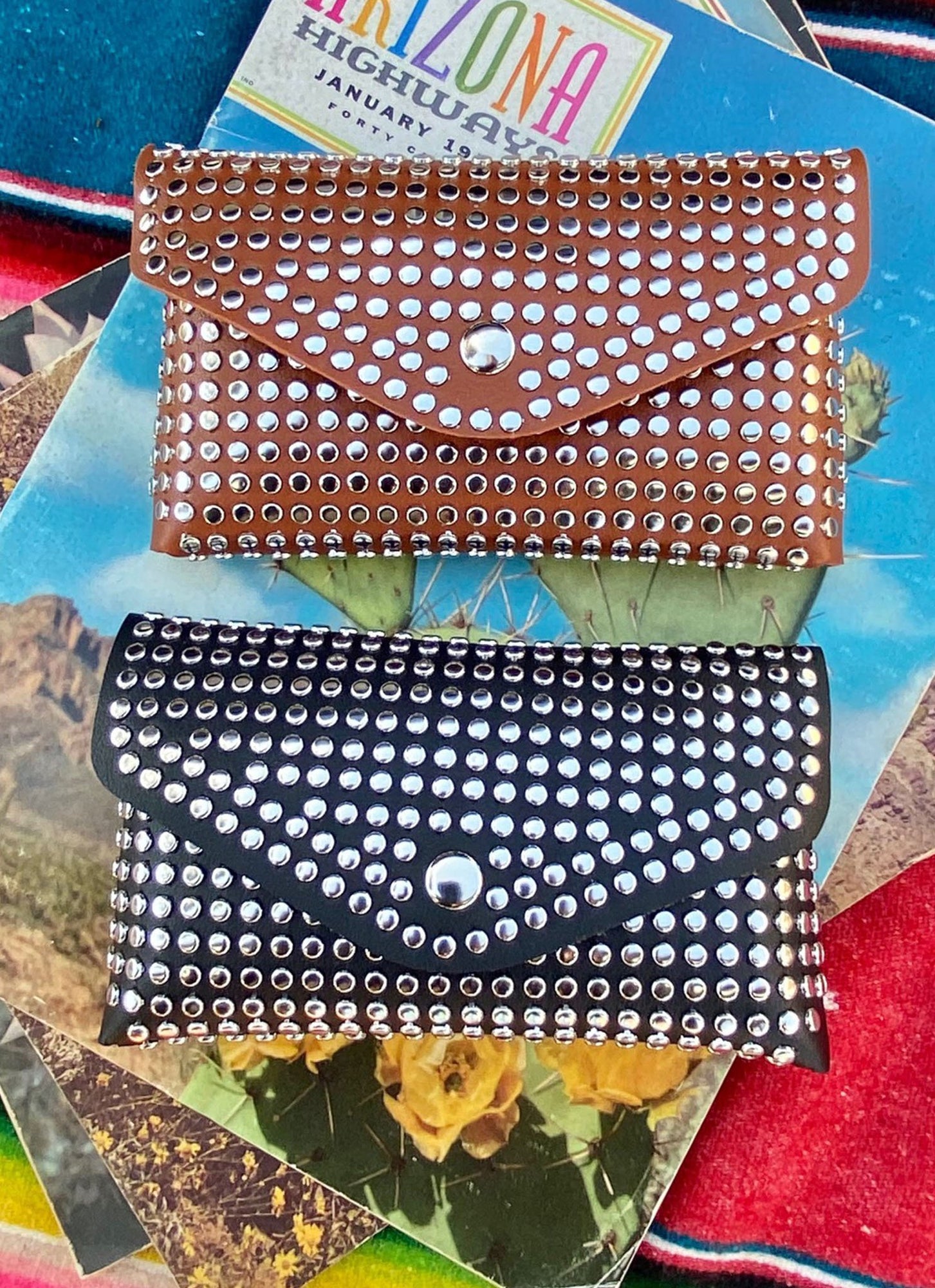 Studded Belted Purses