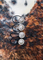 Concho Hair Ties - Elusive Cowgirl Boutique