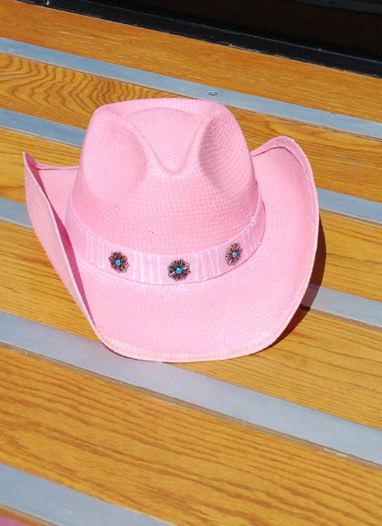Pink Cowgirl Hat - Elusive Cowgirl Boutique