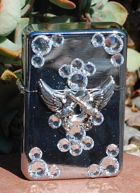 Lighter - Pistol Angel Wings - Elusive Cowgirl Boutique