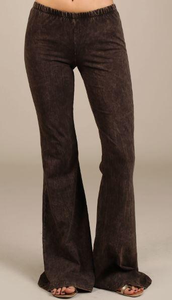 Brown Bell Bottoms - Elusive Cowgirl Boutique