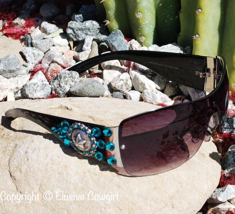 Western Bling Sunglasses - Elusive Cowgirl Boutique
