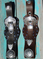 * Outlaw Leather Cowgirl Belt - Elusive Cowgirl Boutique