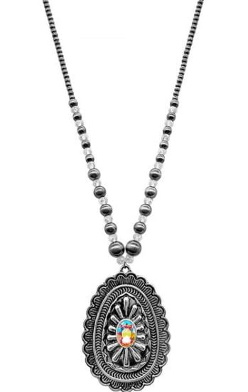 AB Concho Cowgirl Necklace