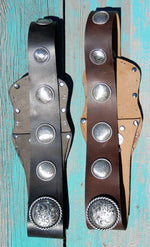* Outlaw Leather Cowgirl Belt - Elusive Cowgirl Boutique