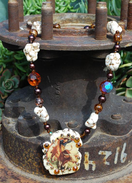 Necklace - Out West Cowgirl - Elusive Cowgirl Boutique