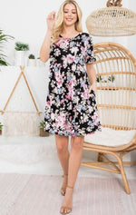 Floral Cowgirl Dress S-3XL