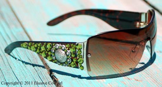 "Crystal Gypsy Sunglasses" - Elusive Cowgirl Boutique