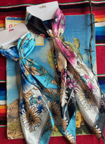 Floral Cowgirl Scarves