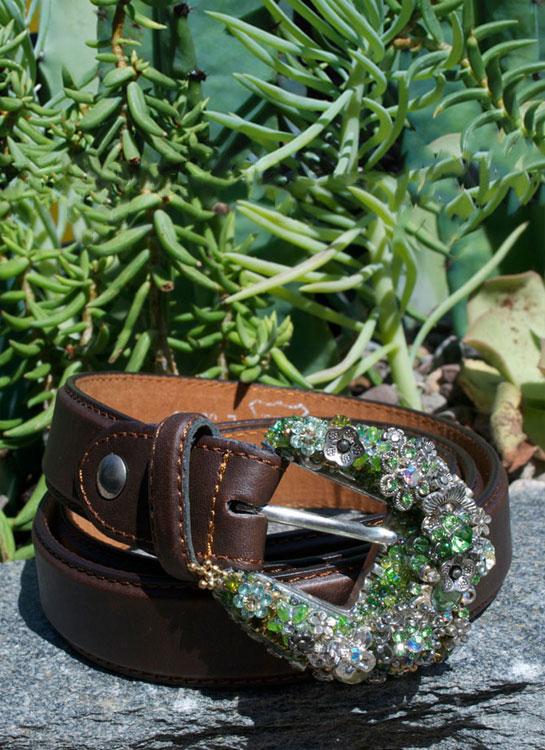 Vintage Mini Cowgirl Buckle & Belt - Elusive Cowgirl Boutique