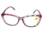 Leopard Floral Readers -Yellow
